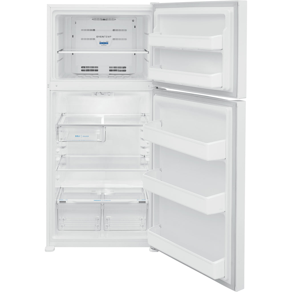  Frigidaire 30-inch, 18.3 cu. ft. Top Freezer Refrigerator FFHT1835VW IMAGE 2