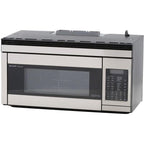  Sharp 30-inch, 1.1 cu. ft. Over-the-Range Microwave Oven with Convection R-1874-TY IMAGE 2