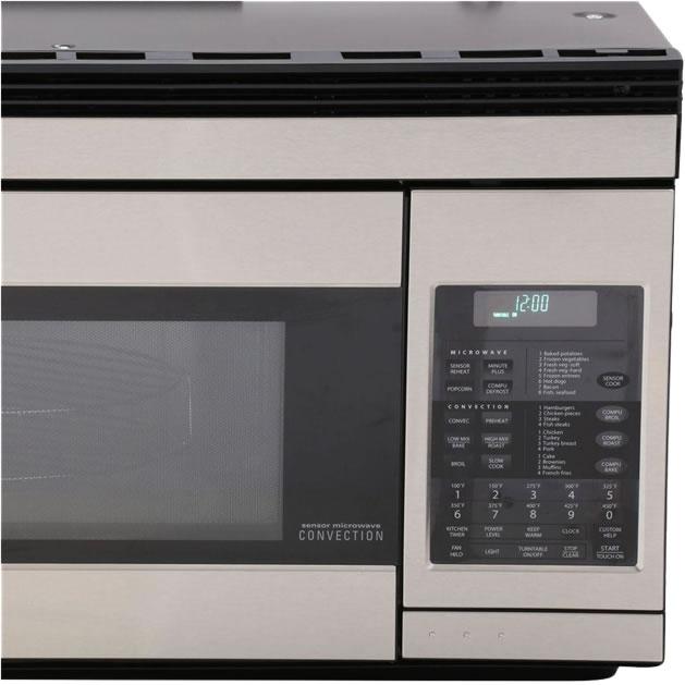  Sharp 30-inch, 1.1 cu. ft. Over-the-Range Microwave Oven with Convection R-1874-TY IMAGE 4