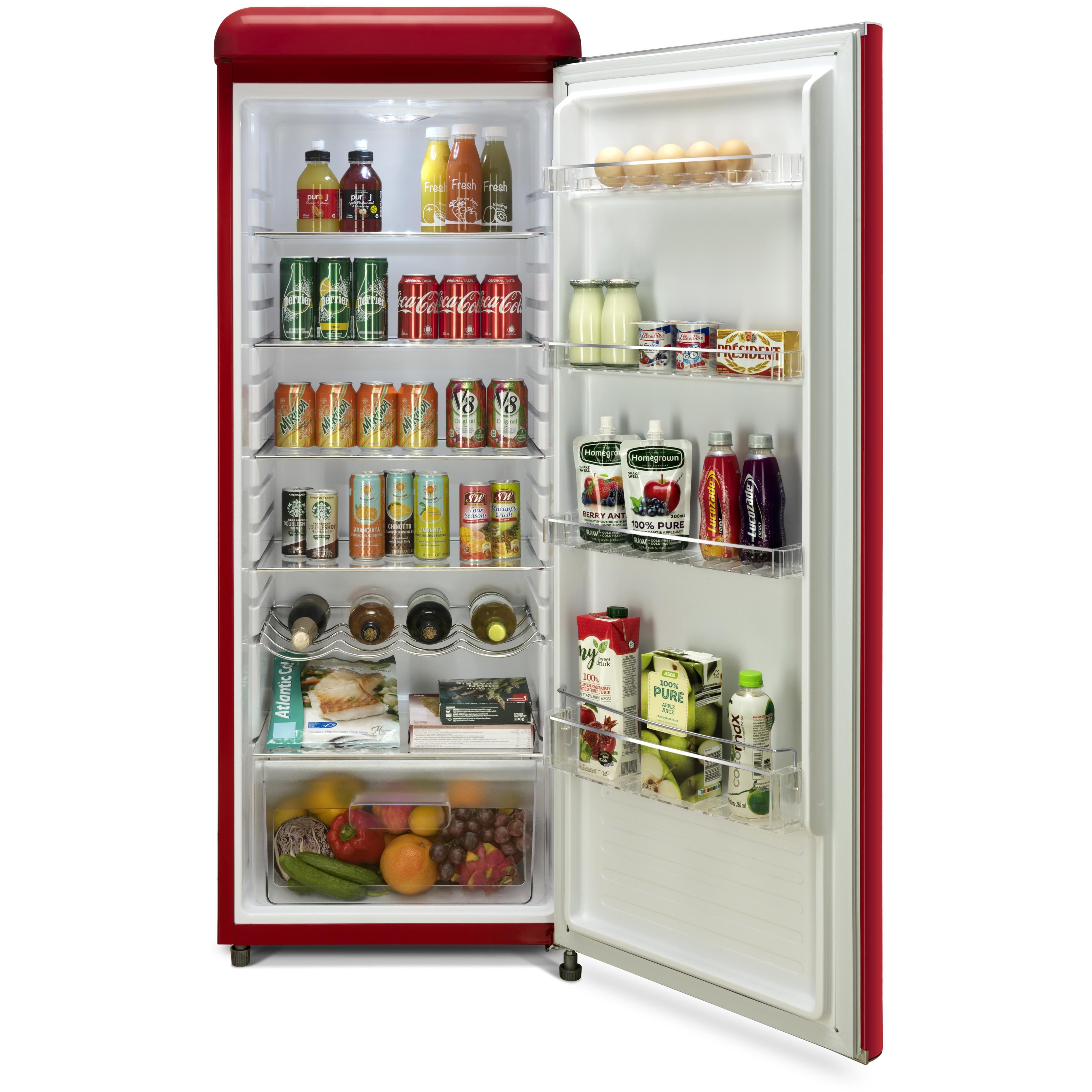  Epic 21-inch, 9 cu. ft. Freestanding All Refrigerator with Adjustable Thermostat ERAR88RED IMAGE 3
