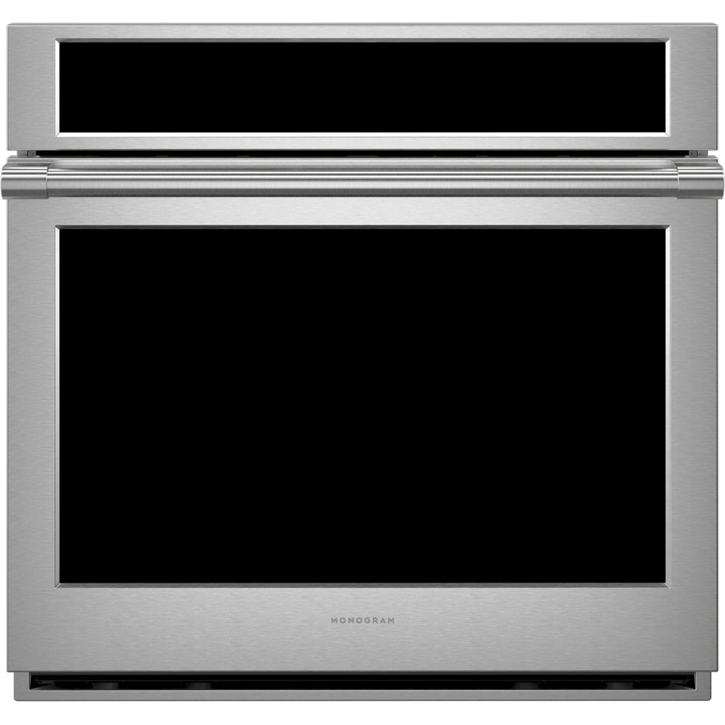  Monogram 30-inch, 5.0 cu.ft. Built-in Single Wall Oven with True European Convection ZTS90DPSNSS IMAGE 1
