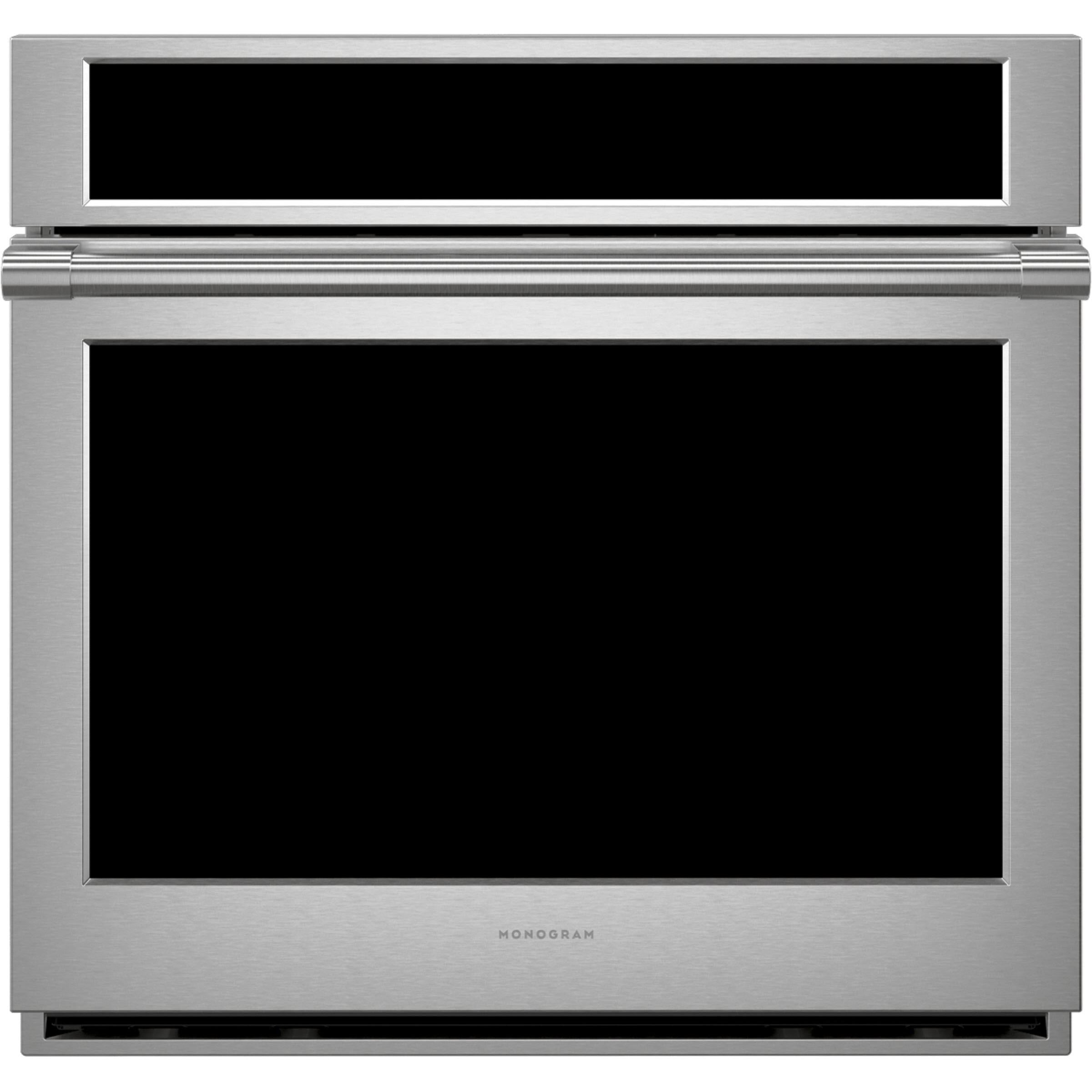  Monogram 30-inch, 5.0 cu.ft. Built-in Single Wall Oven with True European Convection ZTS90DPSNSS IMAGE 1
