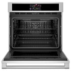  Monogram 30-inch, 5.0 cu.ft. Built-in Single Wall Oven with True European Convection ZTS90DPSNSS IMAGE 2