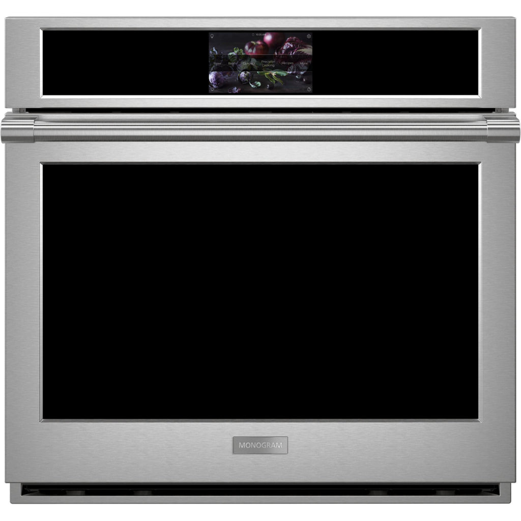  Monogram 30-inch, 5.0 cu.ft. Built-in Single Wall Oven with True European Convection ZTS90DPSNSS IMAGE 3