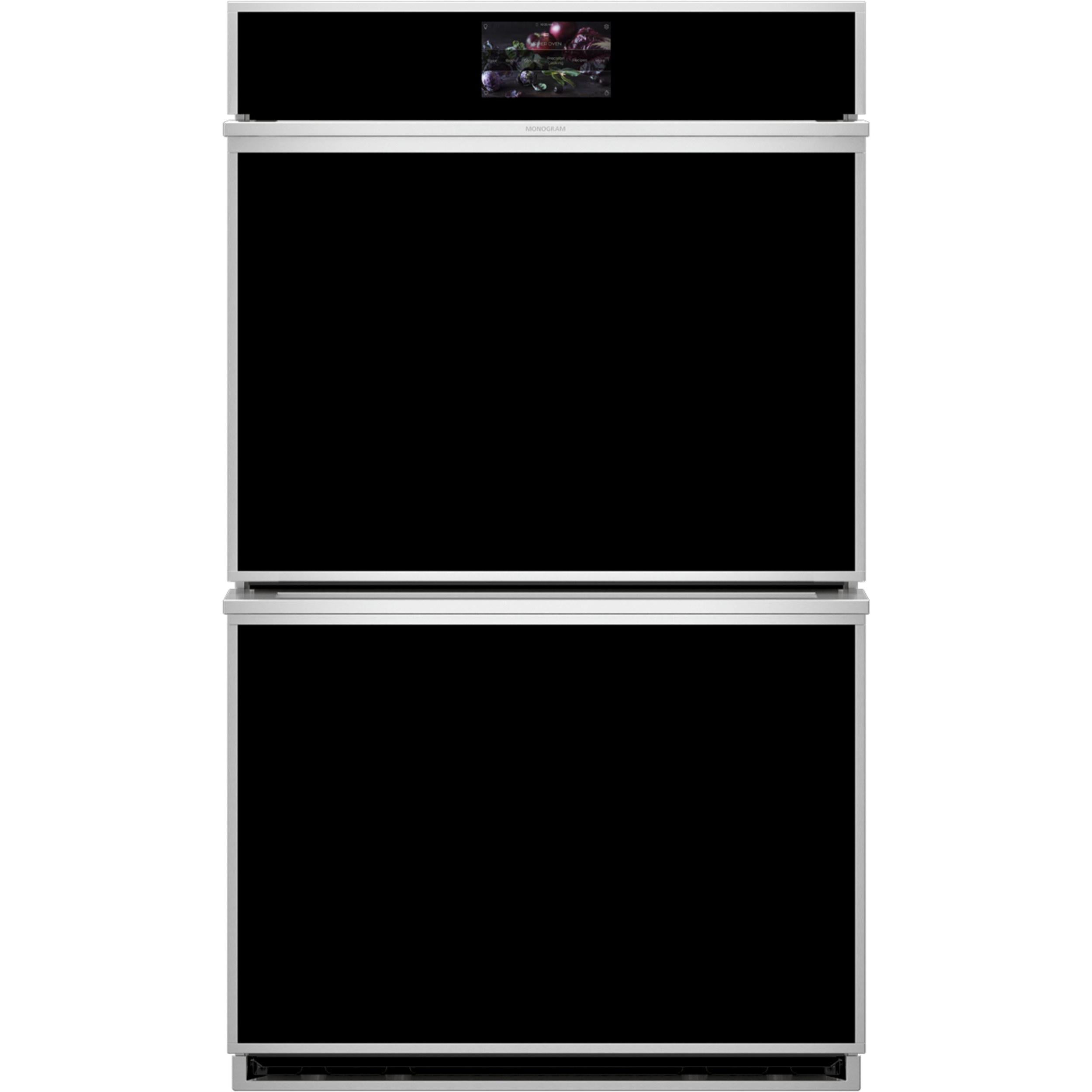  Monogram 30-inch, 10 cu.ft. Built-in Double Wall Oven with True European Convection ZTD90DSSNSS IMAGE 1