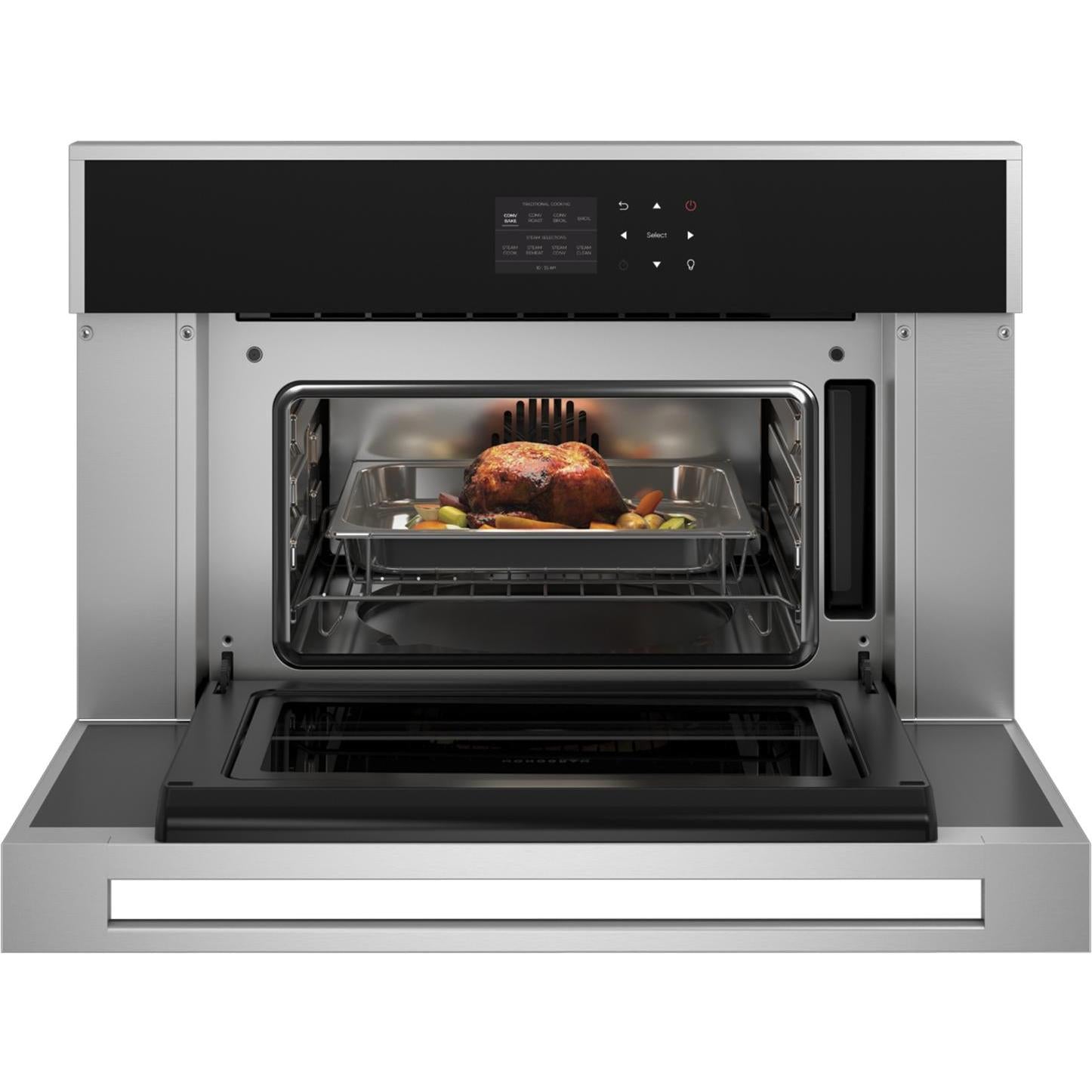  Monogram 30-inch, 1.3 cu.ft. Built-in Single Wall Oven with Steam Cooking ZMB9031SNSS IMAGE 3