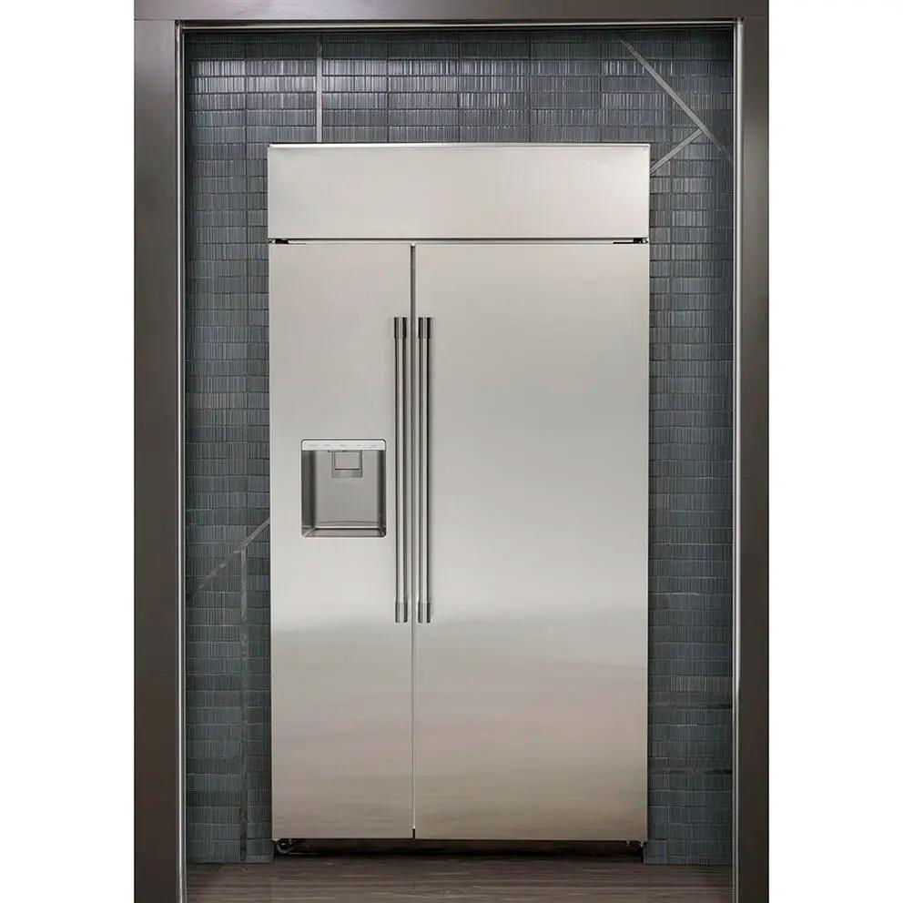  Monogram 48-inch, 28.8 cu.ft. Built-in Side-by-Side Refrigerator with External Water and Ice Dispenser ZISS480DNSS IMAGE 5