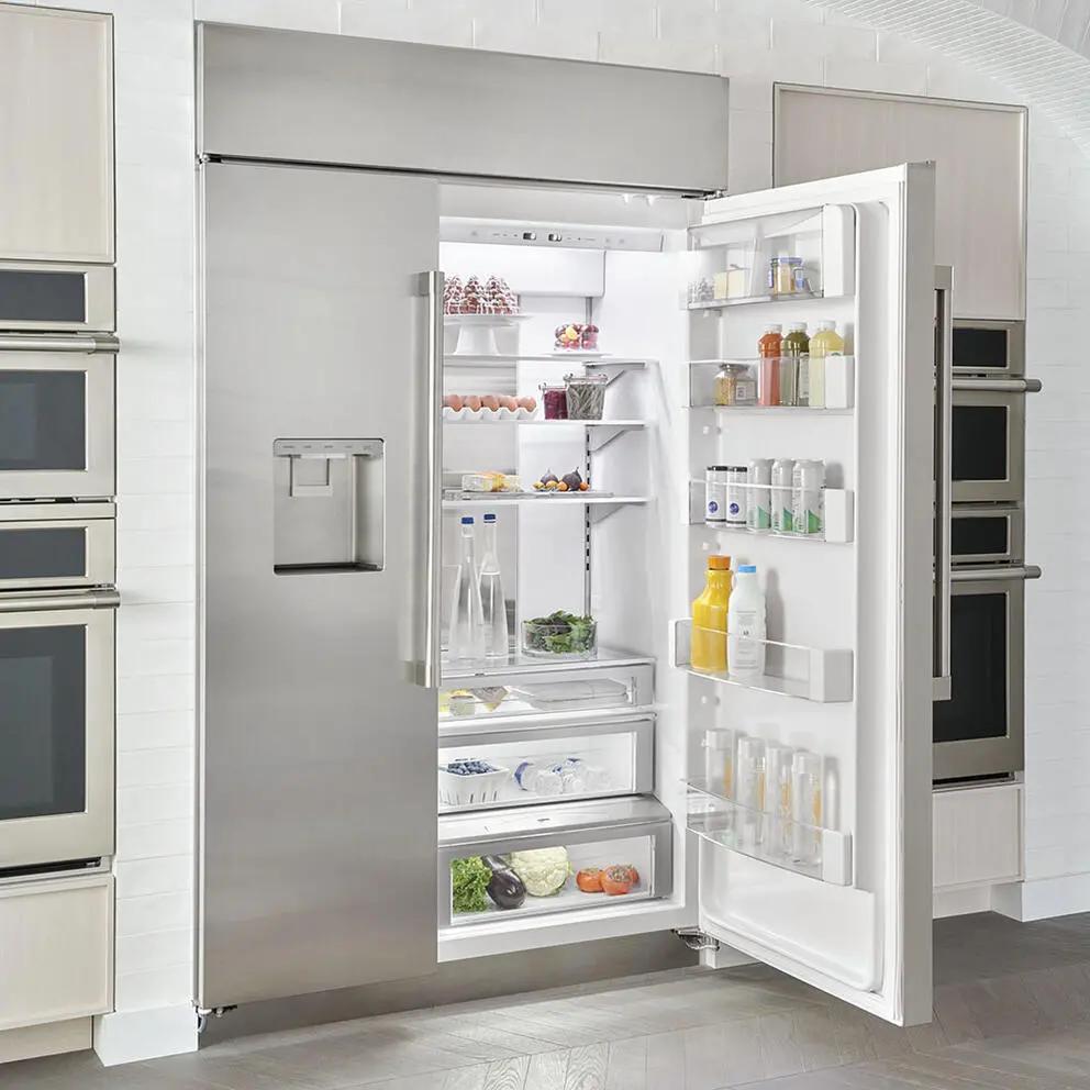  Monogram 48-inch, 28.8 cu.ft. Built-in Side-by-Side Refrigerator with External Water and Ice Dispenser ZISS480DNSS IMAGE 7