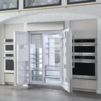  Monogram 48-inch, 28.8 cu.ft. Built-in Side-by-Side Refrigerator with External Water and Ice Dispenser ZISS480DNSS IMAGE 9