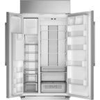  Monogram 42-inch, 24.6 cu.ft. Built-in Side-by-Side Refrigerator with External Water and Ice Dispenser ZISS420DNSS IMAGE 5