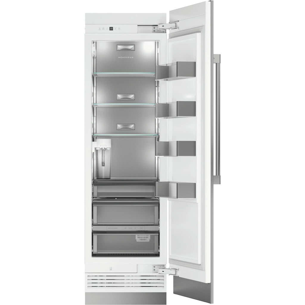  Monogram 24-inch, 13.1 cu.ft. Built-in All Refrigerator with Wi-Fi Connectivity ZIR241NPNII IMAGE 2