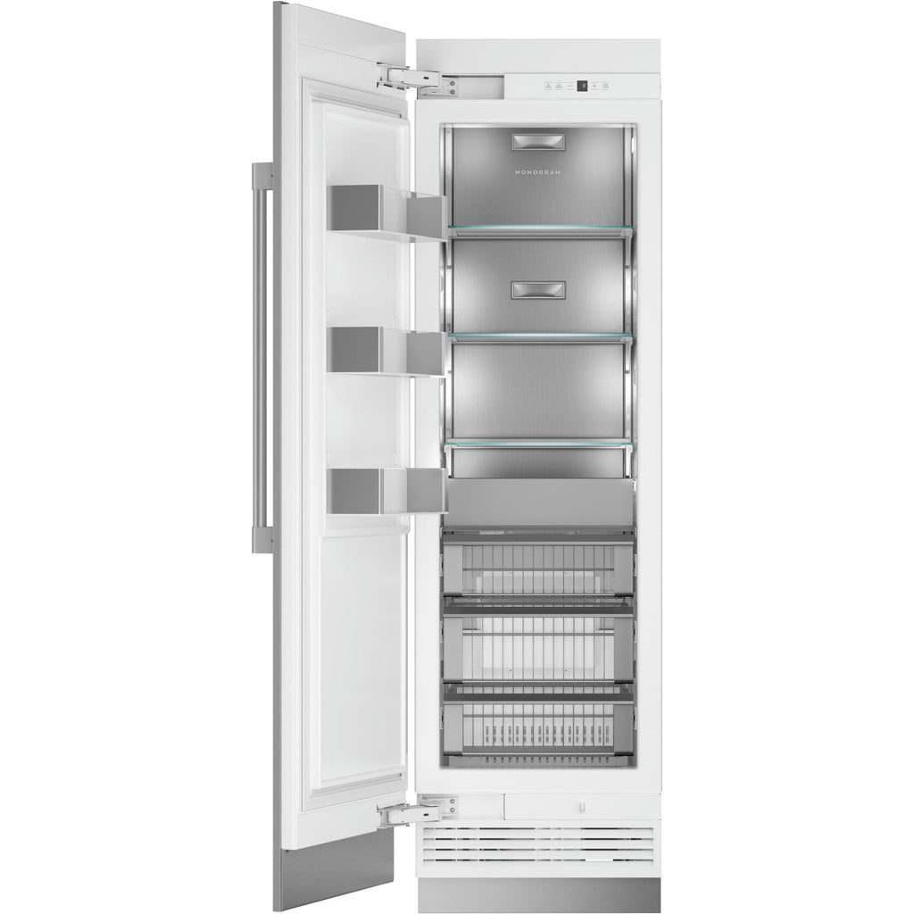  Monogram 12.5 cu.ft. Upright Freezer with Wi-Fi Connectivity ZIF241NPNII IMAGE 2