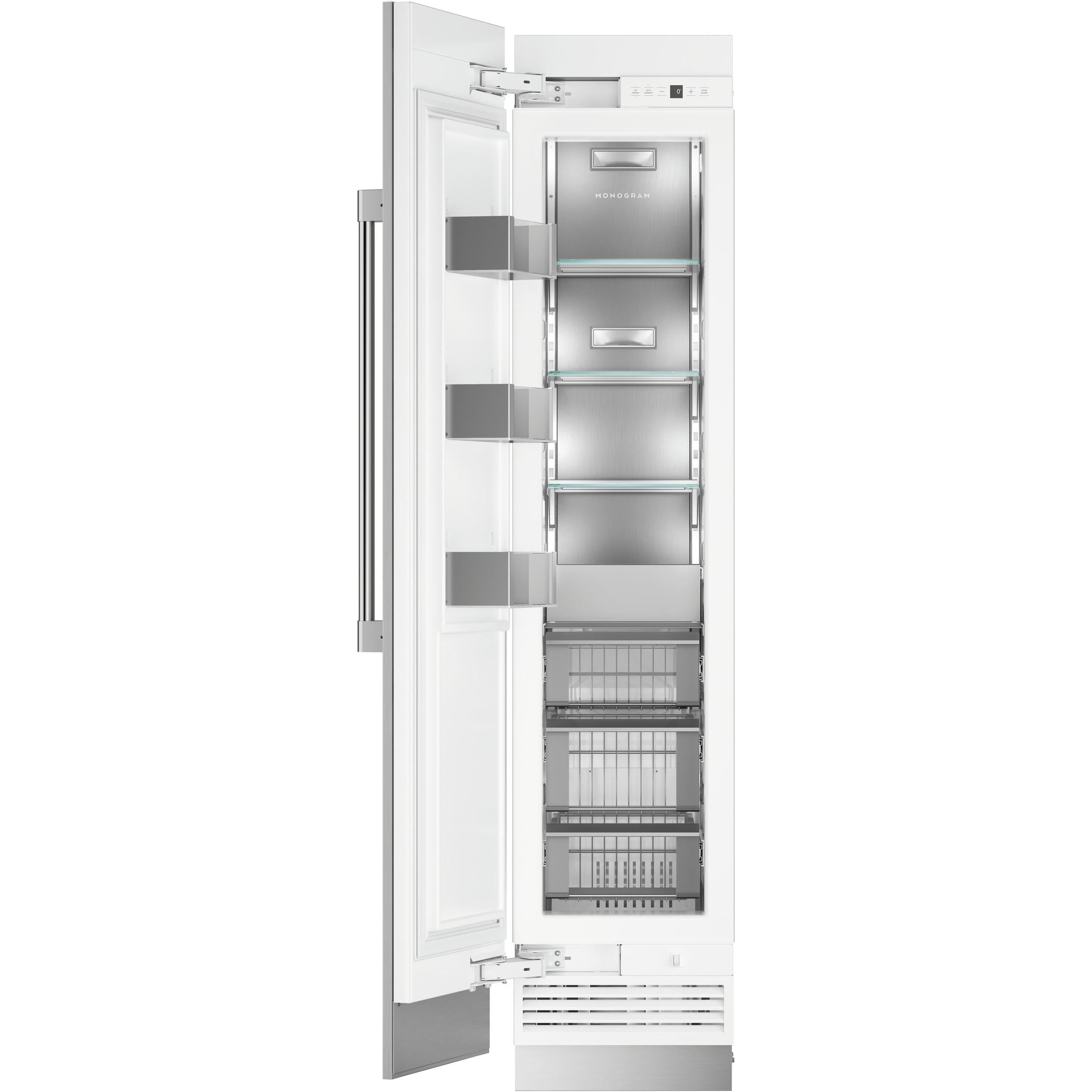  Monogram 8.4 cu.ft. Upright Freezer with Wi-Fi Connectivity ZIF181NPNII IMAGE 2
