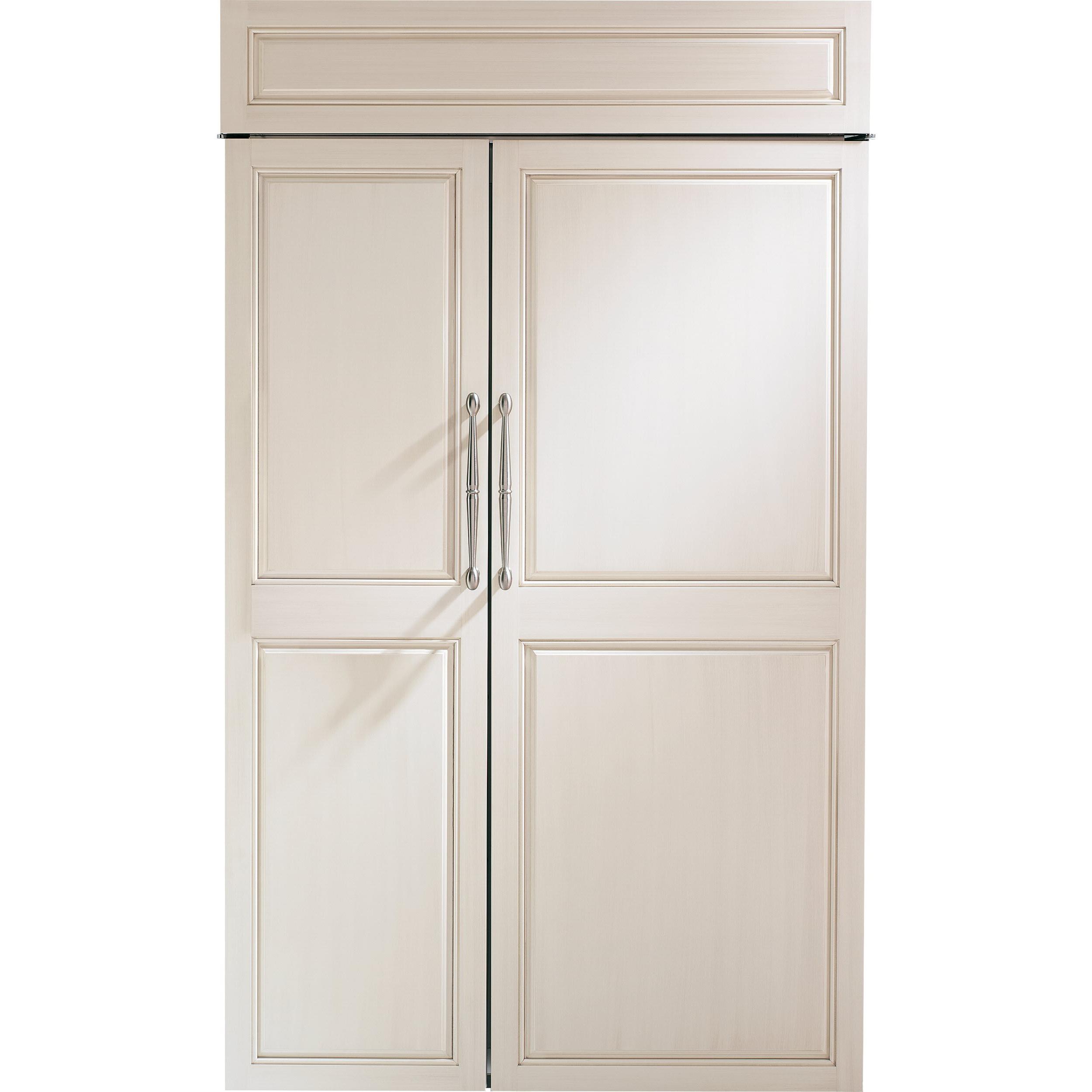  Monogram 48-inch, 29.6 cu.ft. Built-in Side-by-Side Refrigerator with Wi-Fi Connect ZIS480NNII IMAGE 1