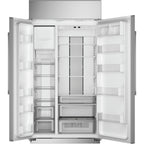 Monogram 48-inch, 29.6 cu.ft. Built-in Side-by-Side Refrigerator with Wi-Fi Connect ZISS480NNSS IMAGE 4