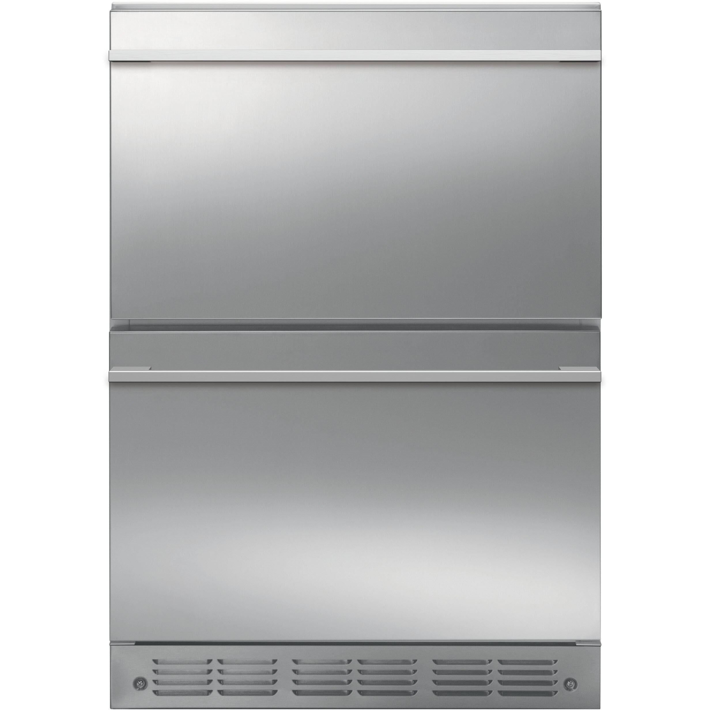  Monogram 24-inch, 5.0 cu.ft. Built-in Refrigerator Drawers with LED Lighting ZIDS240NSS IMAGE 1