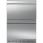  Monogram 24-inch, 5.0 cu.ft. Built-in Refrigerator Drawers with LED Lighting ZIDS240NSS IMAGE 2