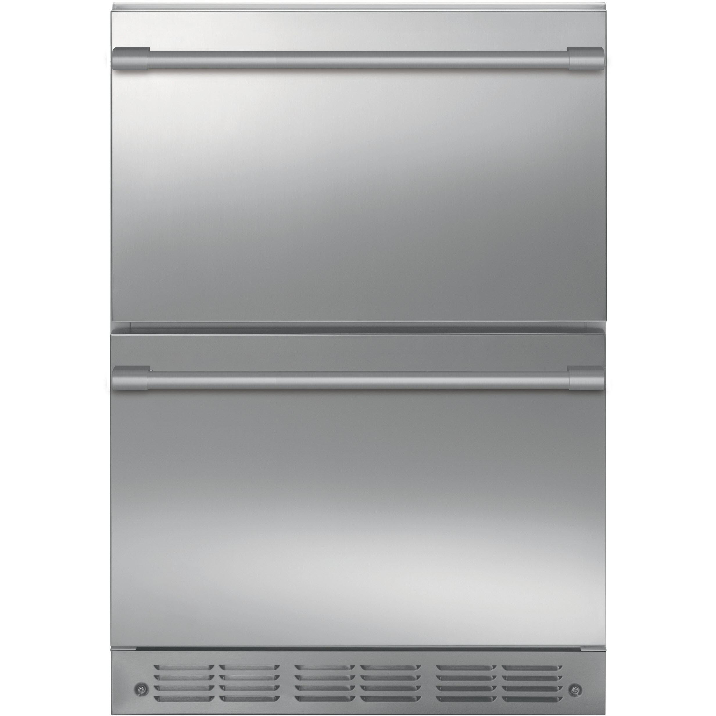  Monogram 24-inch, 5.0 cu.ft. Built-in Refrigerator Drawers with LED Lighting ZIDS240NSS IMAGE 2
