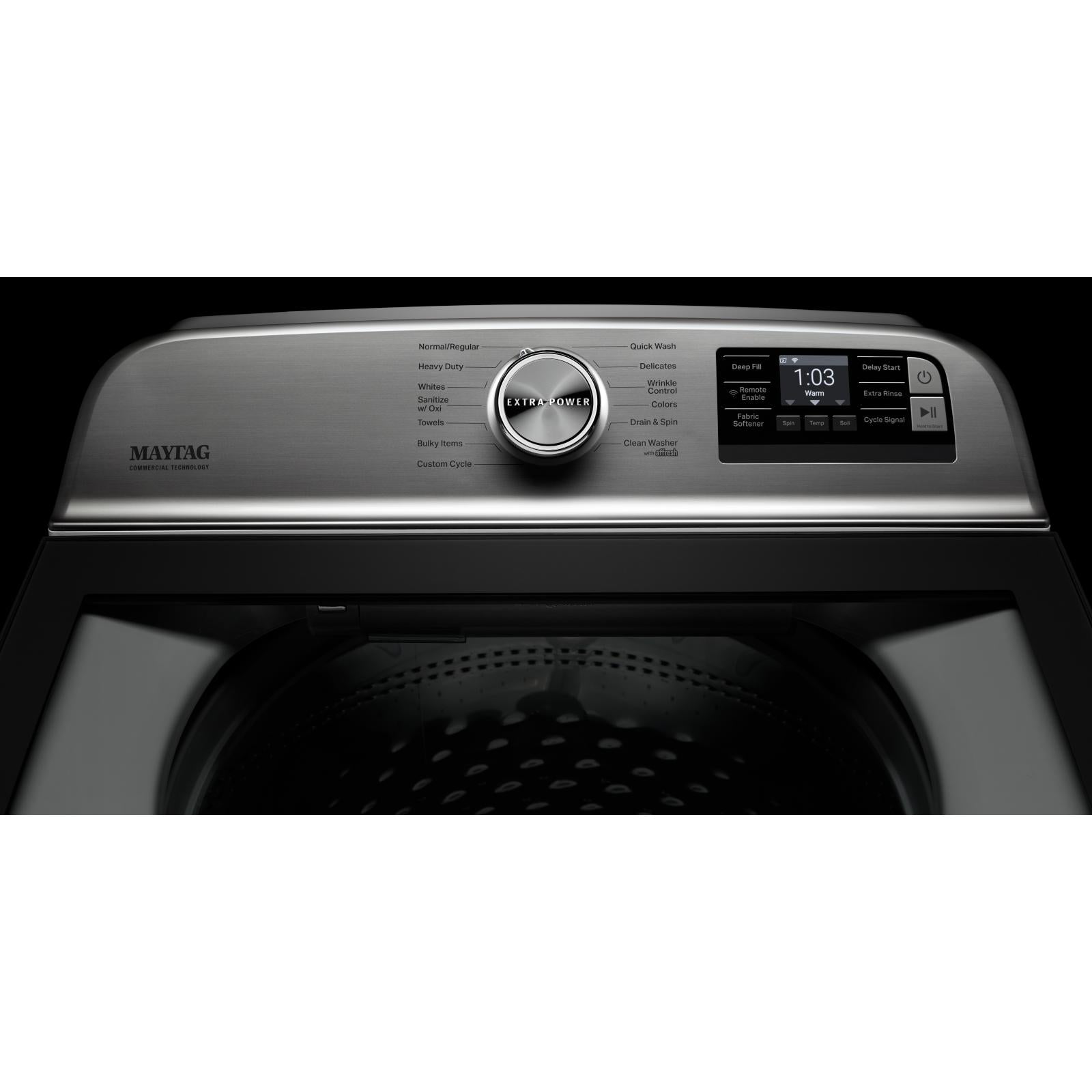  Maytag 6.0 cu.ft. Top Loading Washer with Wi-Fi Connectivity MVW7230HW IMAGE 7