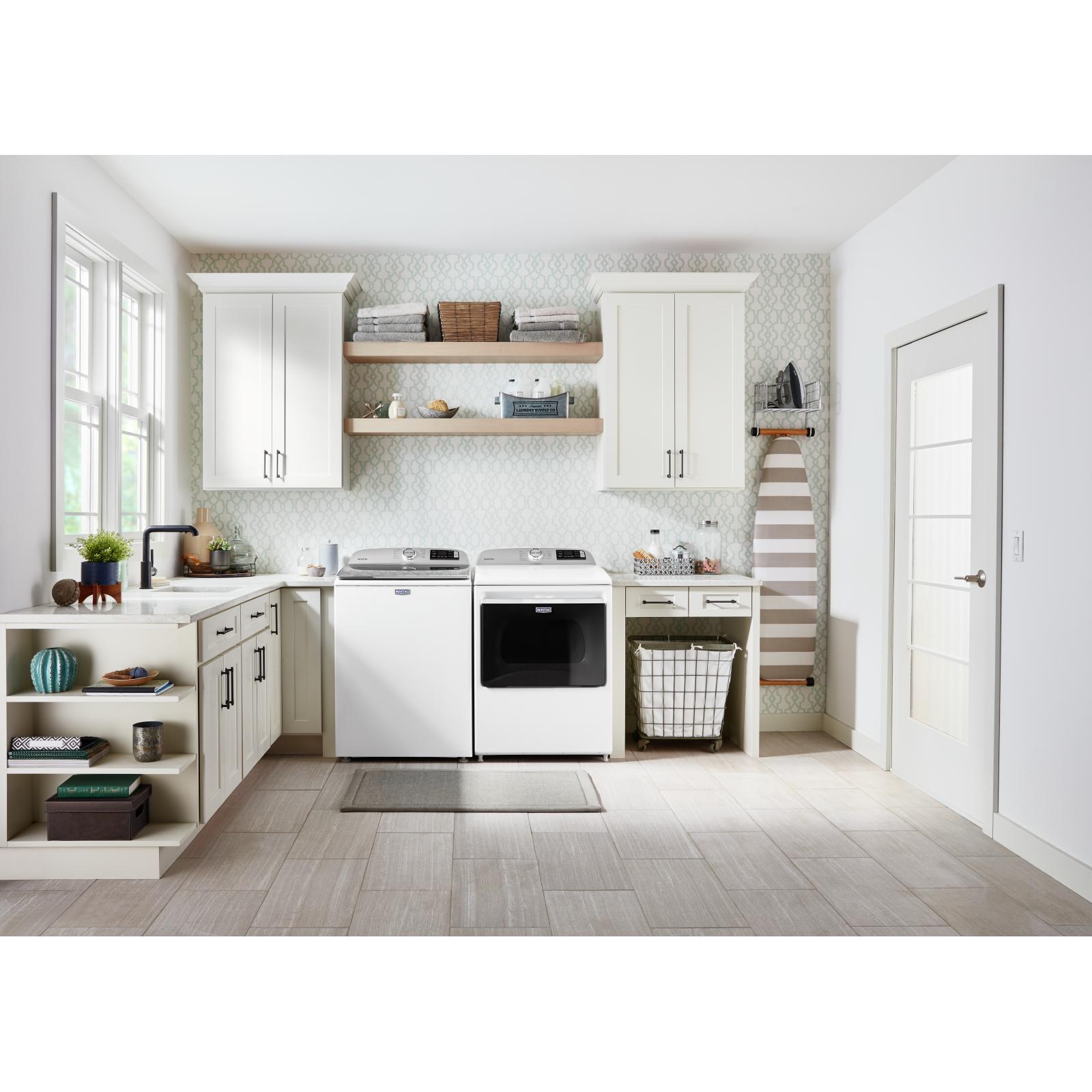  Maytag 7.4 cu.ft. Electric Dryer with Wi-Fi Capability YMED6230HW IMAGE 12