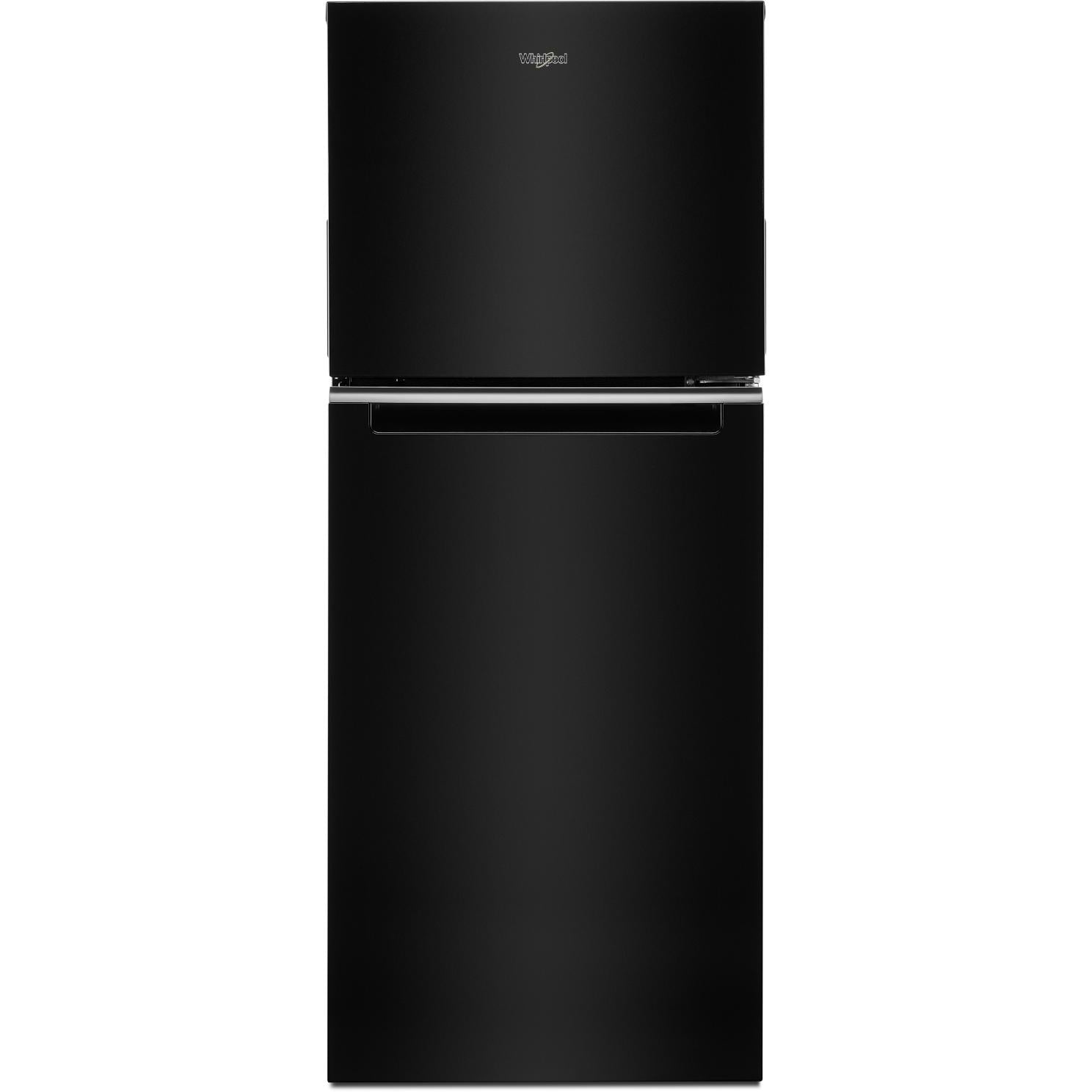  Whirlpool 24 3/8", 11.6 cu.ft. Top Freezer Freestanding Refrigerator with Freezer Temperature Controls WRT312CZJB IMAGE 1