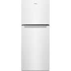  Whirlpool 24 3/8", 11.6 cu.ft. Top Freezer Freestanding Refrigerator with Freezer Temperature Controls WRT312CZJW IMAGE 1