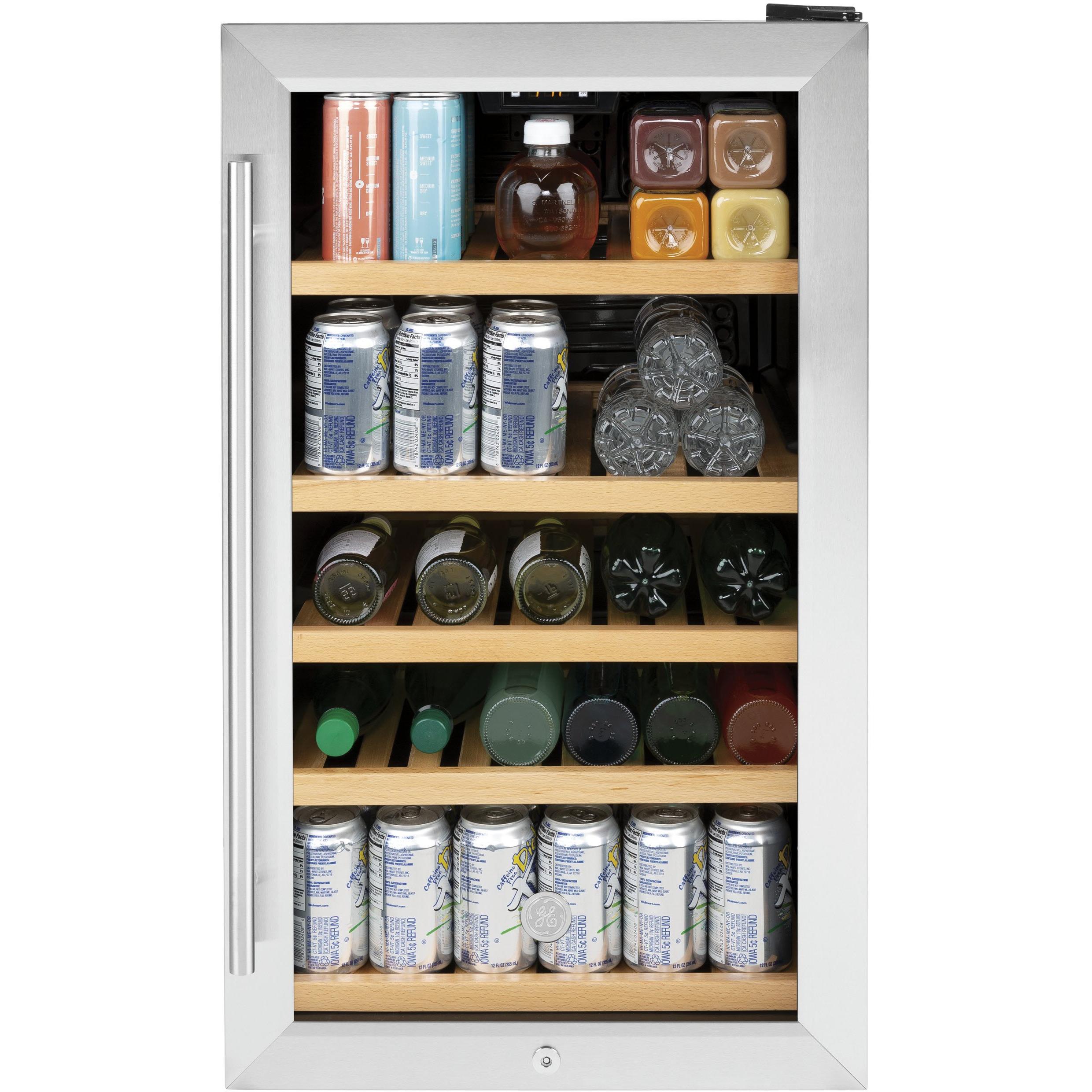  GE 4.1 cu.ft. Freestanding Beverage Center GVS04BQNSS IMAGE 2