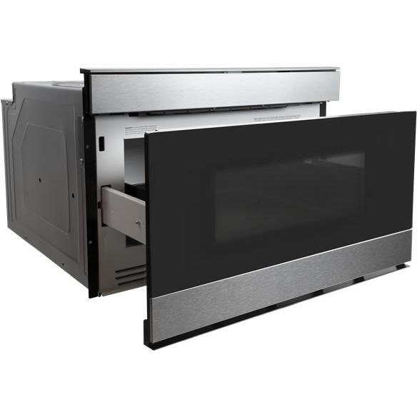  Sharp 24-inch, 1.2 cu.ft. Built-in Microwave Oven SMD2489ESC IMAGE 3