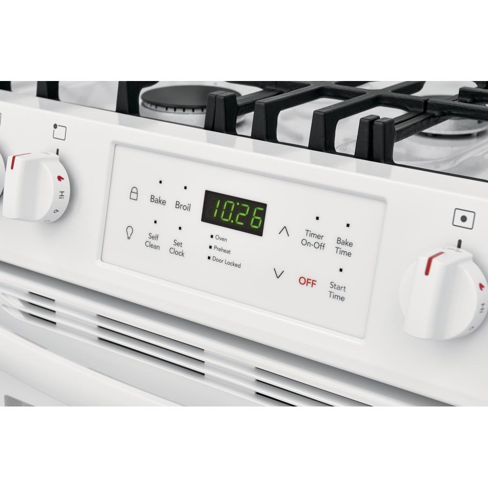  Frigidaire 30-inch Freestanding Gas Range with Ready-Select® Controls FFGH3054UW IMAGE 4