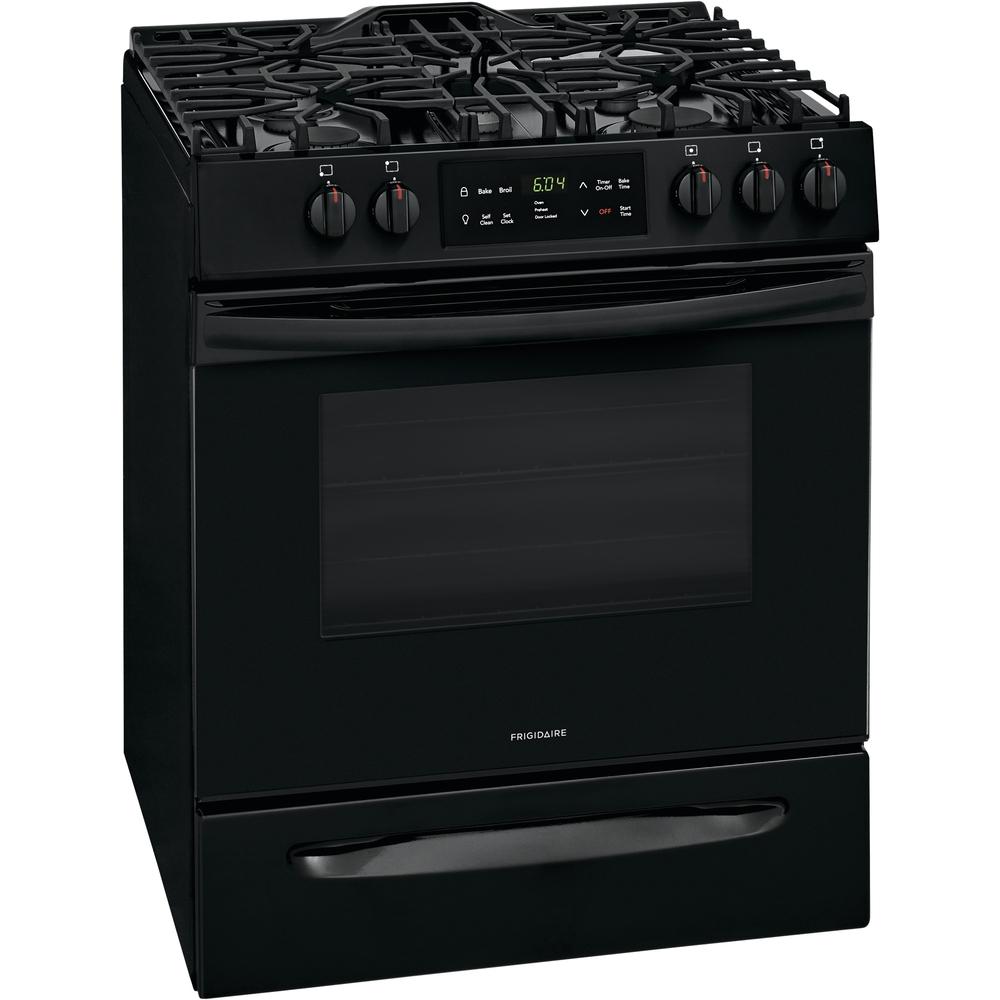  Frigidaire 30-inch Freestanding Gas Range with Ready-Select® Controls FFGH3054UB IMAGE 2