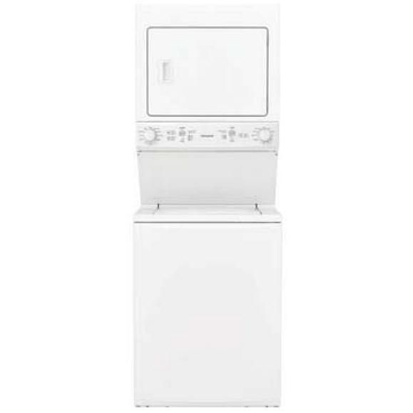  Frigidaire Stacked Washer/Dryer Electric Laundry Center FLCE7522AW IMAGE 1
