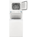  Frigidaire Stacked Washer/Dryer Electric Laundry Center FLCE752CAW IMAGE 3