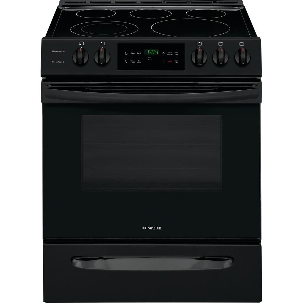  Frigidaire 30-inch Freestanding Electric Range with Ready-Select® Controls FFEH3054UB IMAGE 1