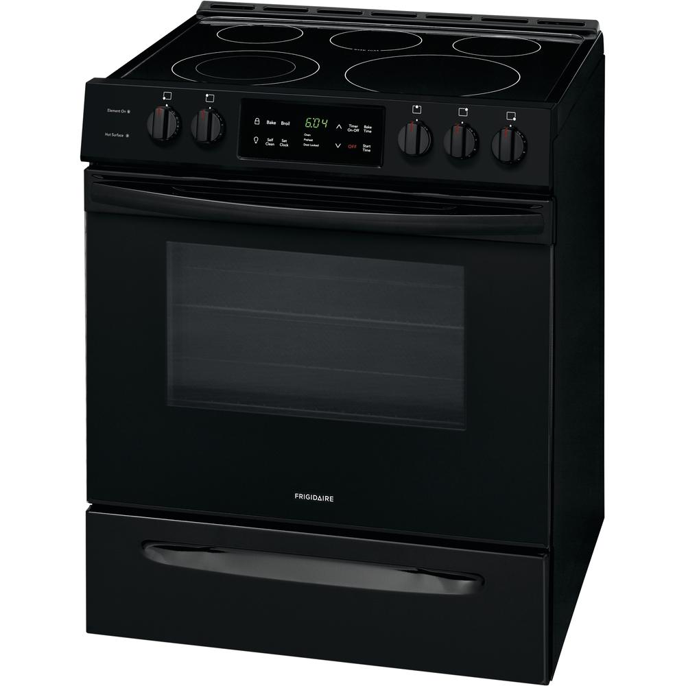  Frigidaire 30-inch Freestanding Electric Range with Ready-Select® Controls FFEH3054UB IMAGE 3