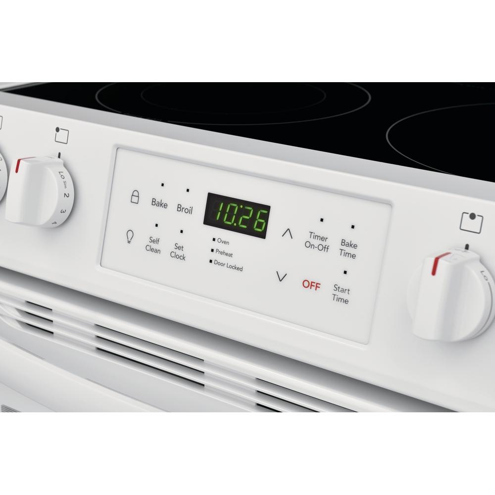  Frigidaire 30-inch Freestanding Electric Range with Ready-Select® Controls FFEH3054UW IMAGE 4
