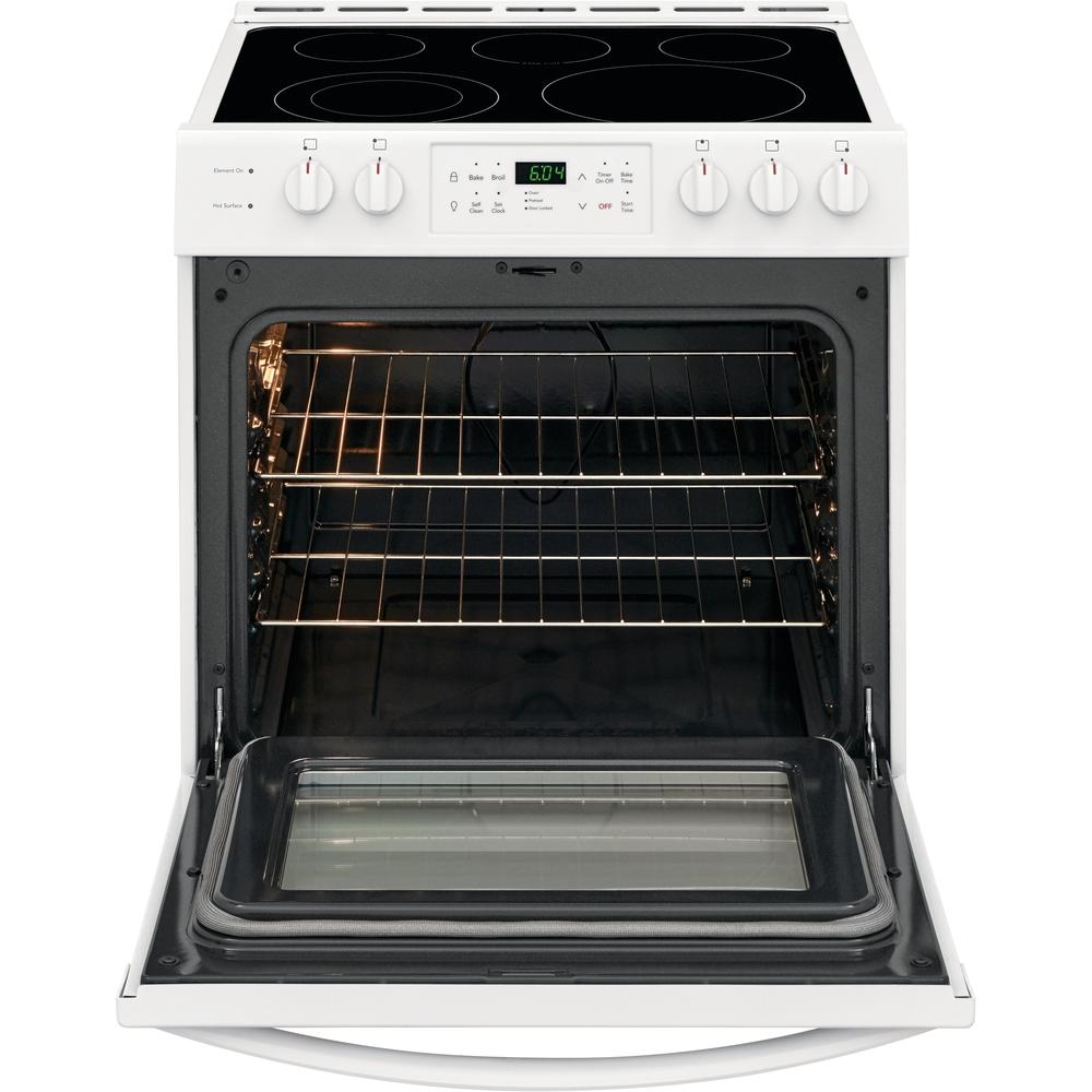  Frigidaire 30-inch Freestanding Electric Range with Ready-Select® Controls FFEH3054UW IMAGE 6