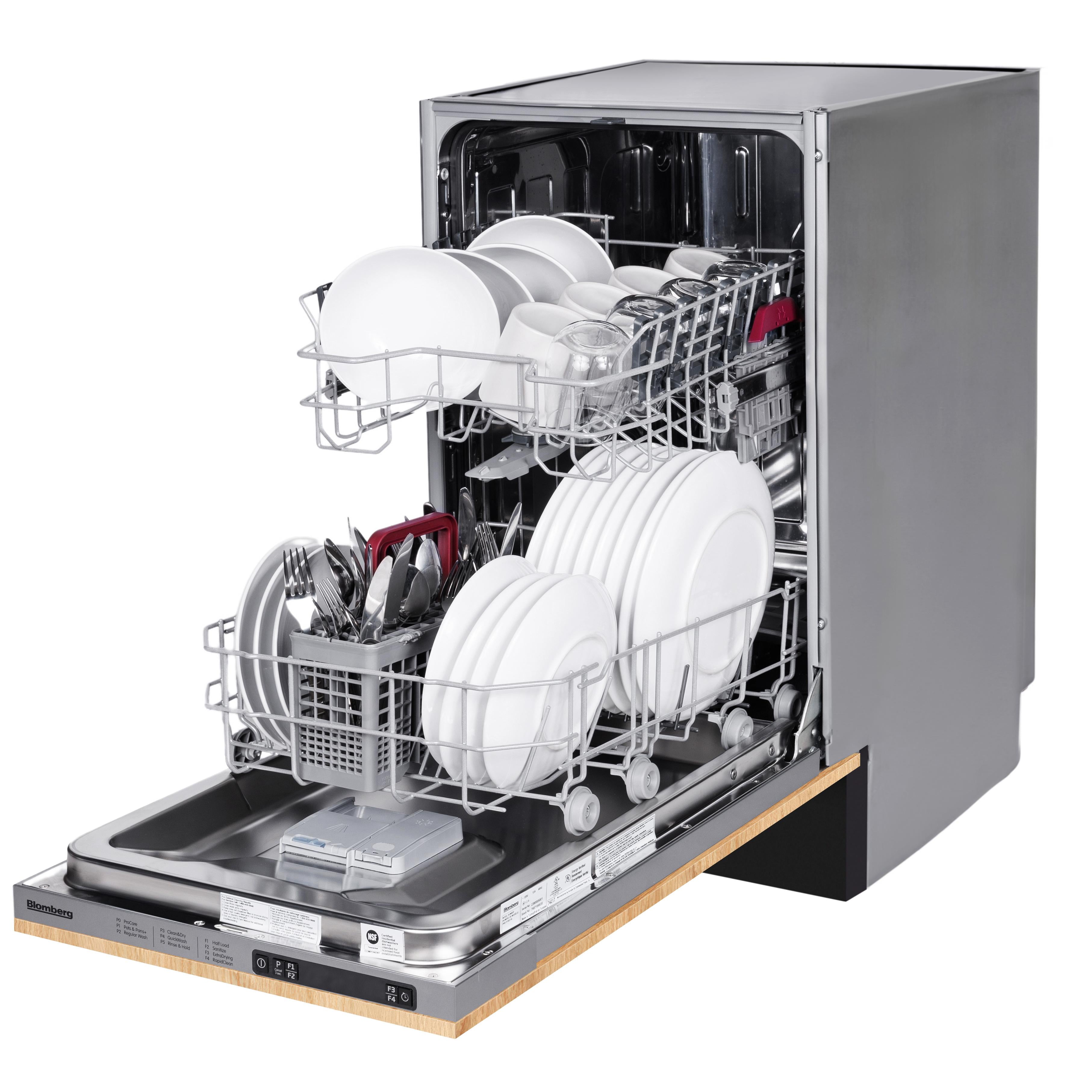  Blomberg 18-inch Built-in Dishwasher with Stainless Steel Tub DWS51502FBI IMAGE 5