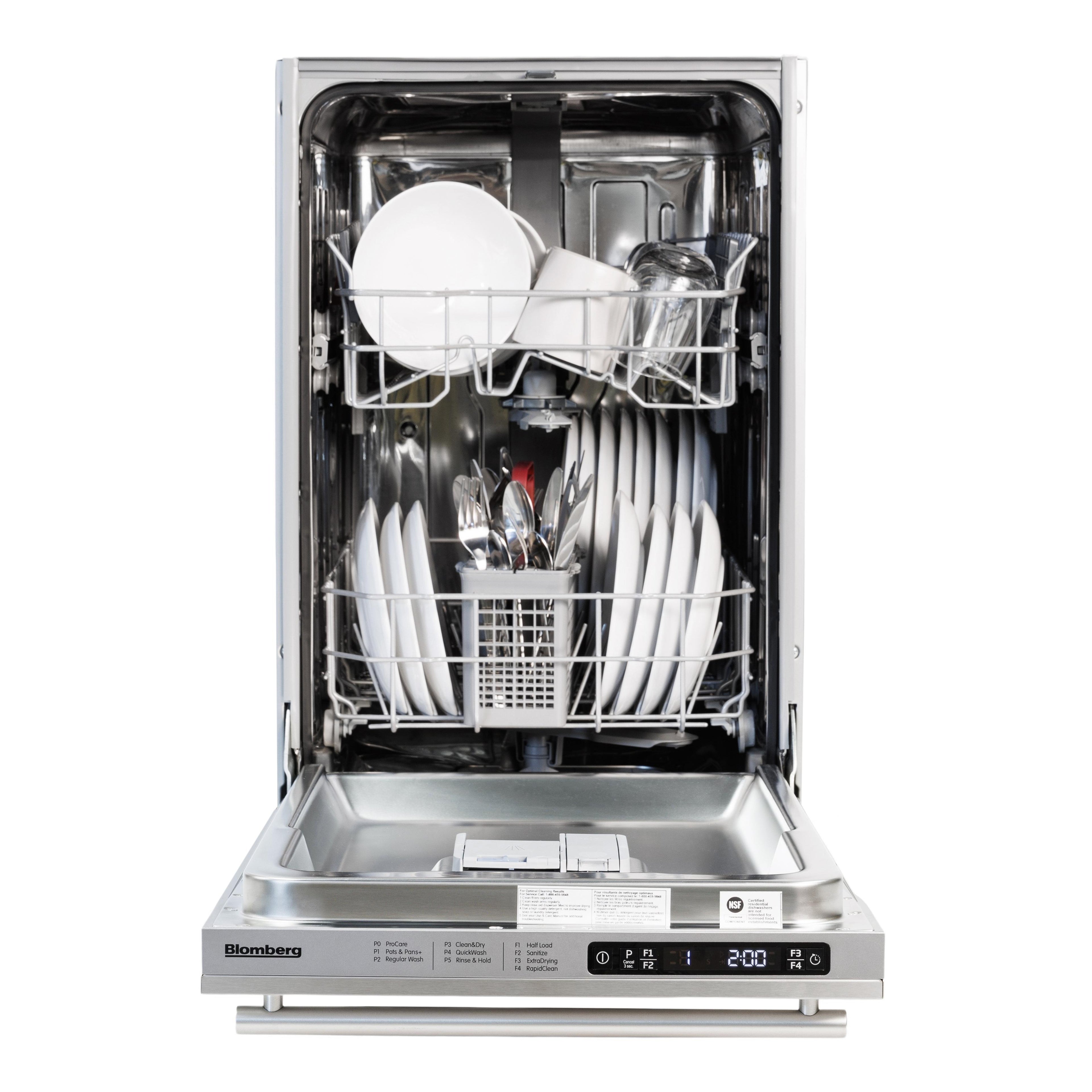  Blomberg 18-inch Built-in Dishwasher with Stainless Steel Tub DWS51502SS IMAGE 2