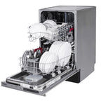  Blomberg 18-inch Built-in Dishwasher with Stainless Steel Tub DWS51502SS IMAGE 5
