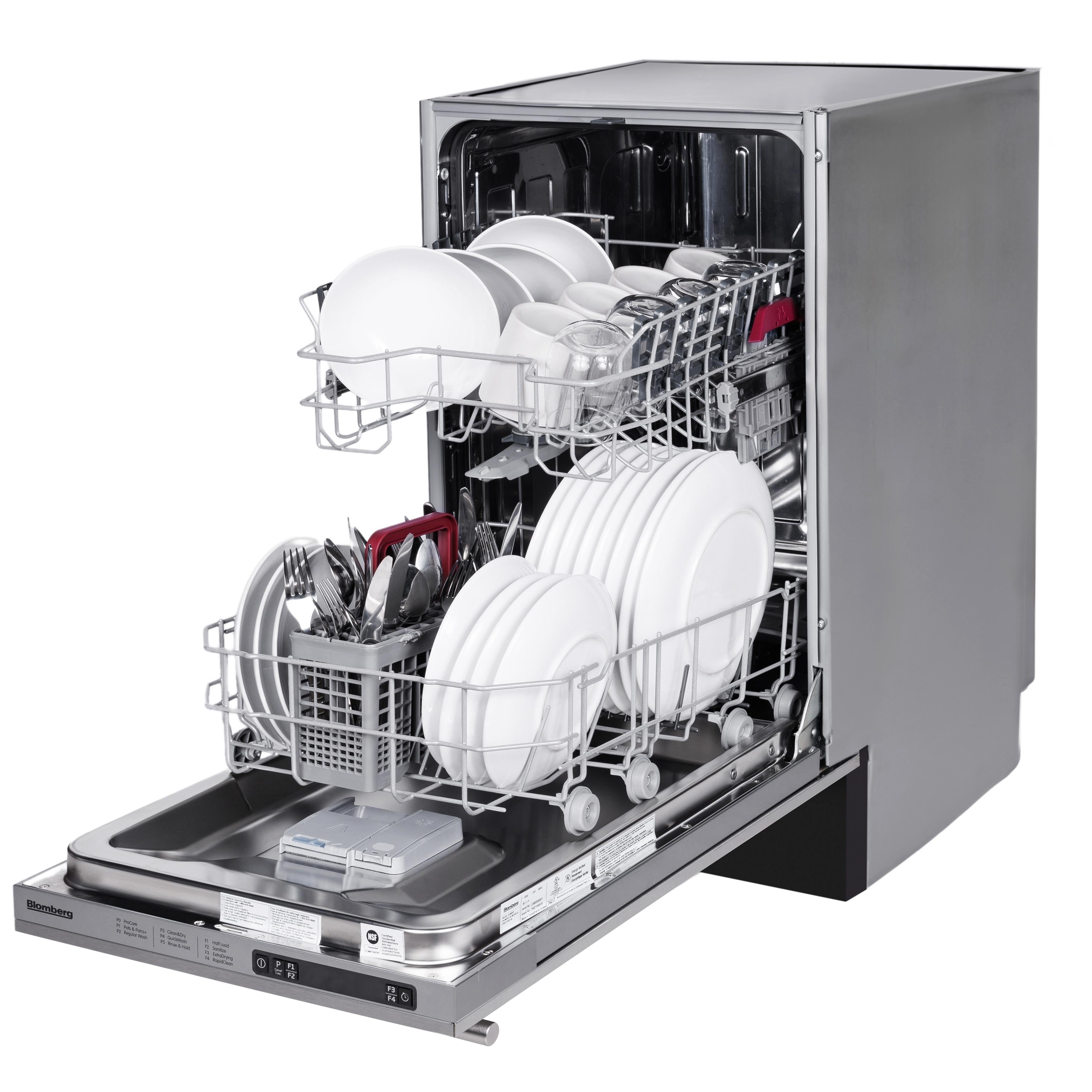  Blomberg 18-inch Built-in Dishwasher with Stainless Steel Tub DWS51502SS IMAGE 5