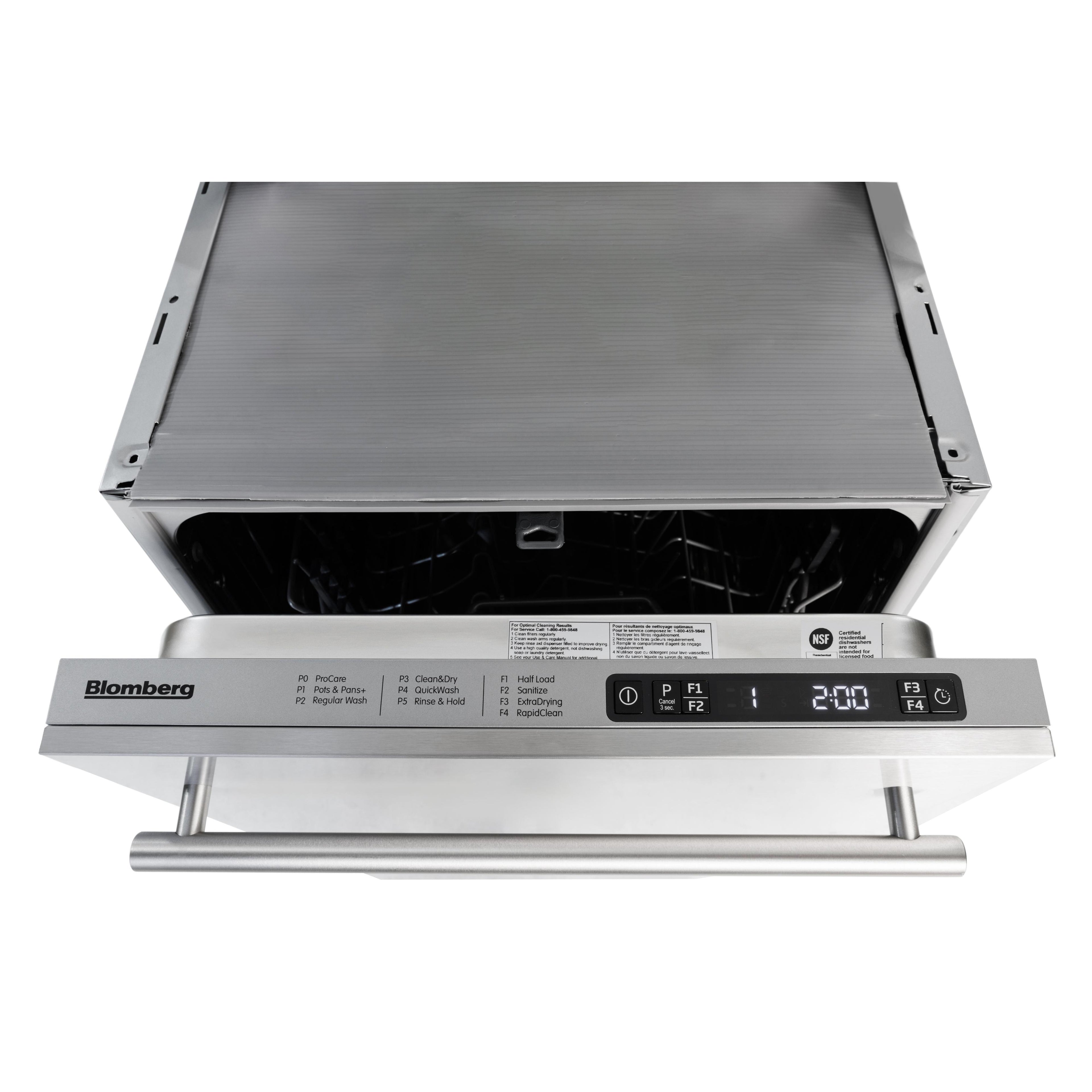  Blomberg 18-inch Built-in Dishwasher with Stainless Steel Tub DWS51502SS IMAGE 6