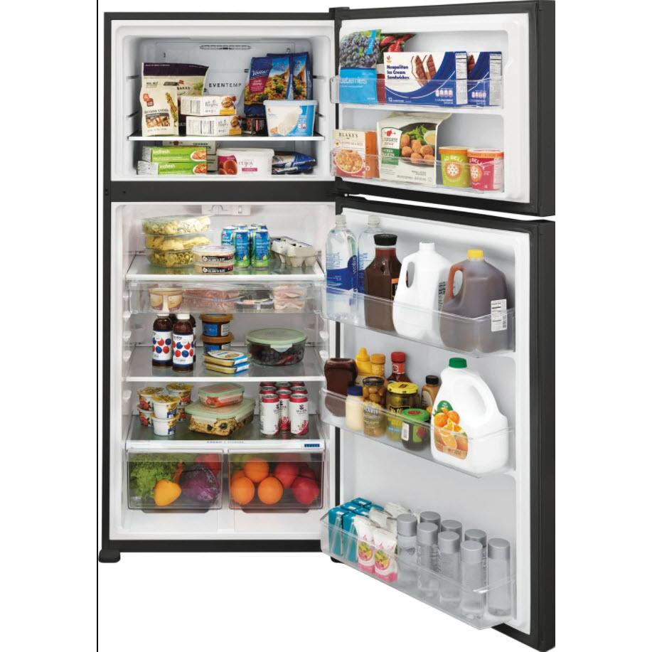  Frigidaire 30-inch, 20 cu.ft. Freestanding Top Freezer Refrigerator with LED Lighting FFHT2045VB IMAGE 5