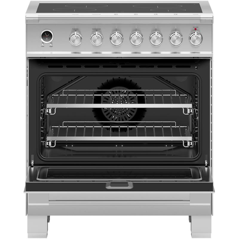  Fisher & Paykel 30-inch Freestanding Electric Range with Induction Technology OR30SCI6X1 IMAGE 2