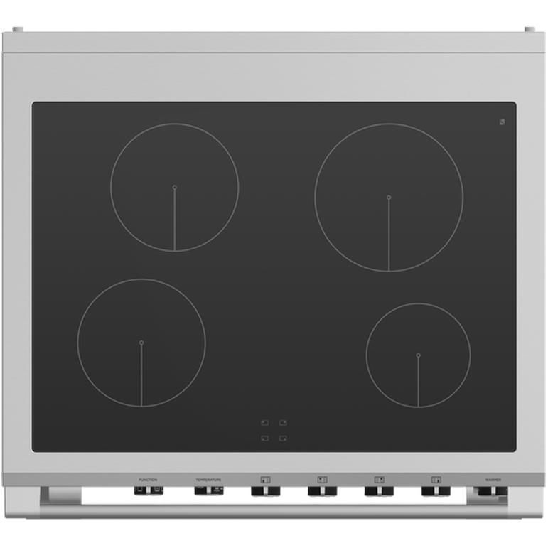  Fisher & Paykel 30-inch Freestanding Electric Range with Induction Technology OR30SCI6B1 IMAGE 3