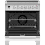 Fisher & Paykel 30-inch Freestanding Electric Range with Induction Technology OR30SCI6W1 IMAGE 2