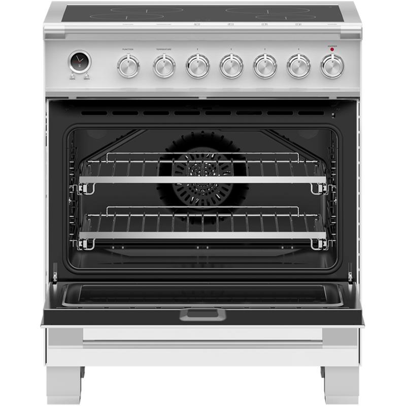  Fisher & Paykel 30-inch Freestanding Electric Range with Induction Technology OR30SCI6W1 IMAGE 2