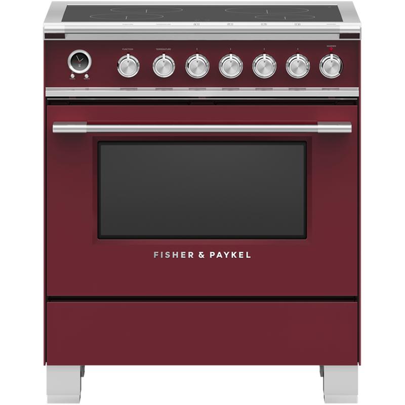  Fisher & Paykel 30-inch Freestanding Electric Range with Induction Technology OR30SCI6R1 IMAGE 1