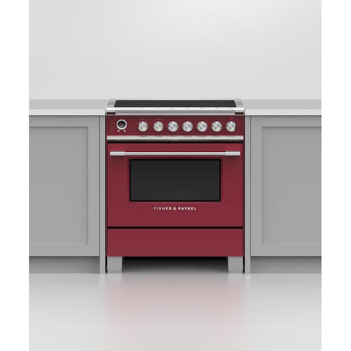  Fisher & Paykel 30-inch Freestanding Electric Range with Induction Technology OR30SCI6R1 IMAGE 5