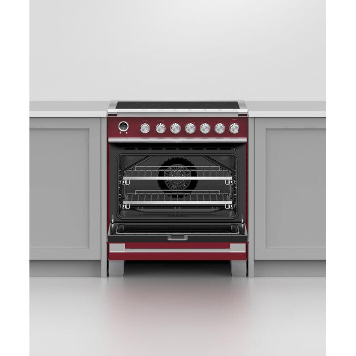  Fisher & Paykel 30-inch Freestanding Electric Range with Induction Technology OR30SCI6R1 IMAGE 6