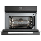  Fisher & Paykel 24-inch, 1.3 cu.ft. Built-in Single Wall Oven with Steam Cooking OS24NDBB1 IMAGE 2